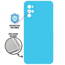 Capa Motorola Moto G22 - Cover Protector Azul Água